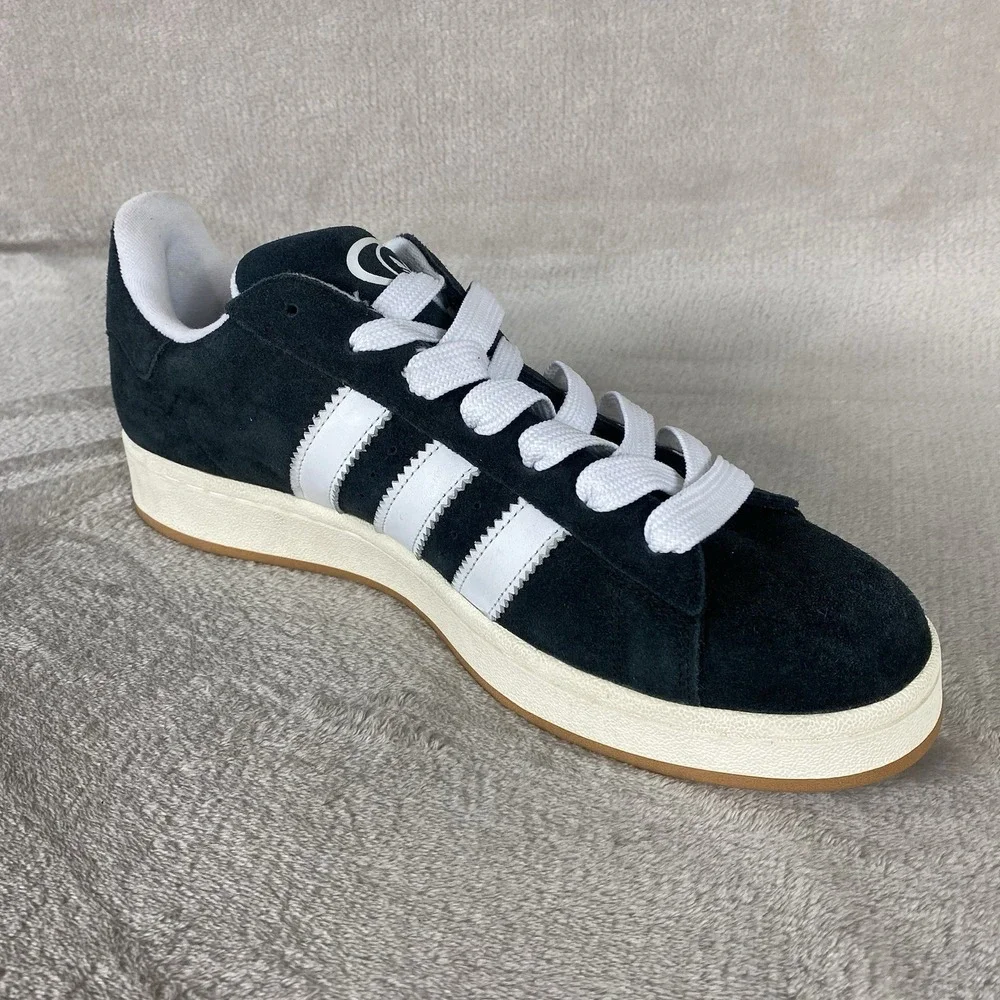 Adidas Campus 00s Shoes Mens Size 13 Black White Suede Sneakers Originals NEW